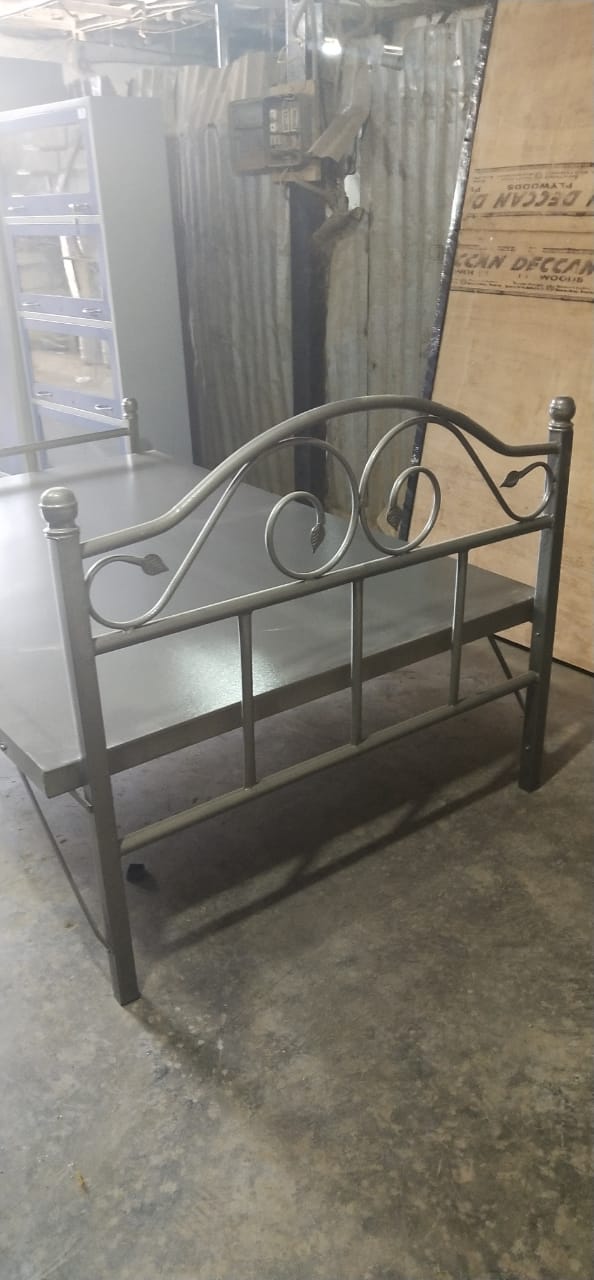 Wrought Iron Double Cot Folding view 5