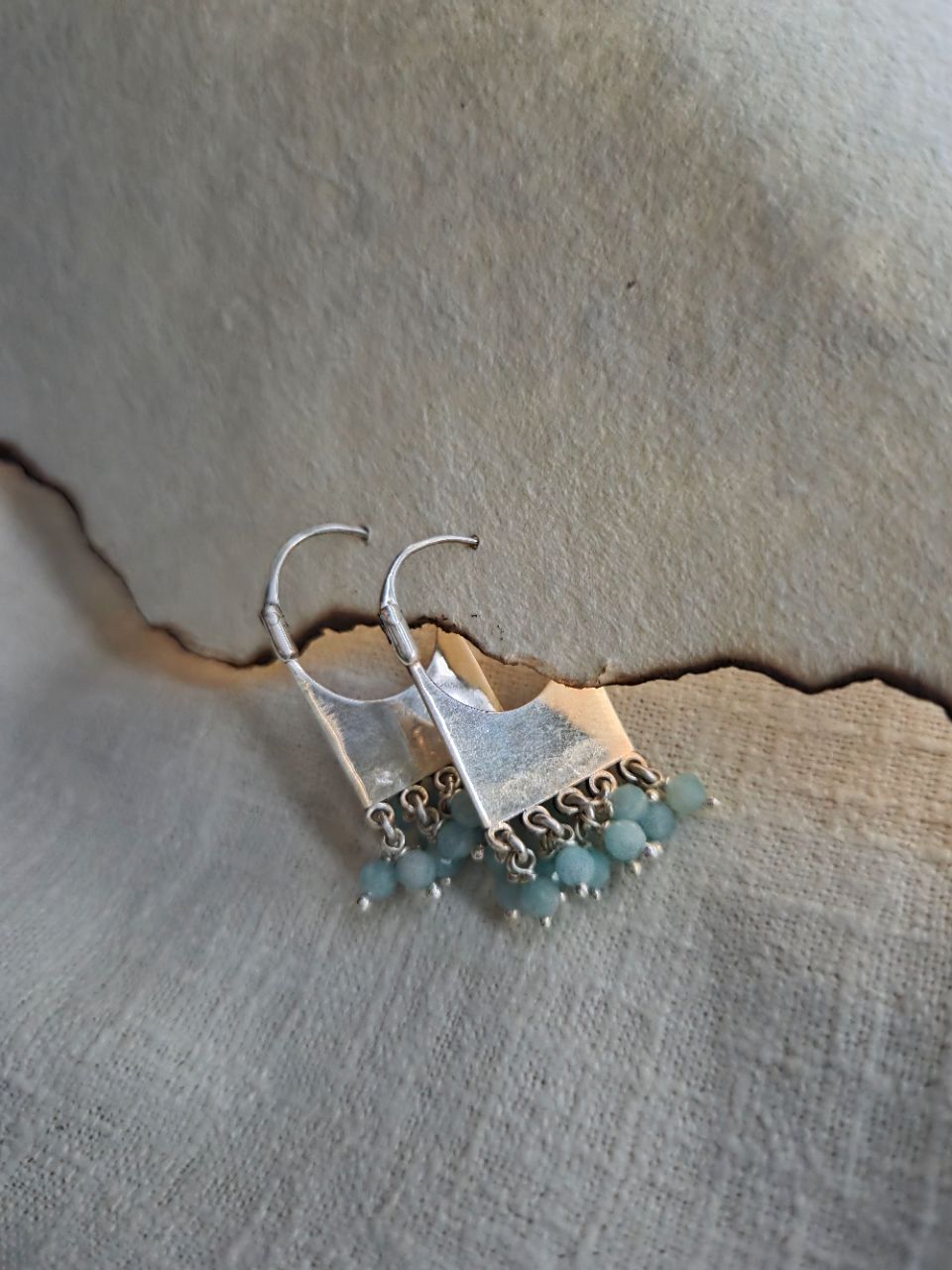 Elegant Silver Earrings Jhumki view 2