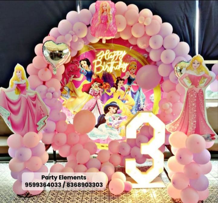 Princess Birthday Decoration Kit
