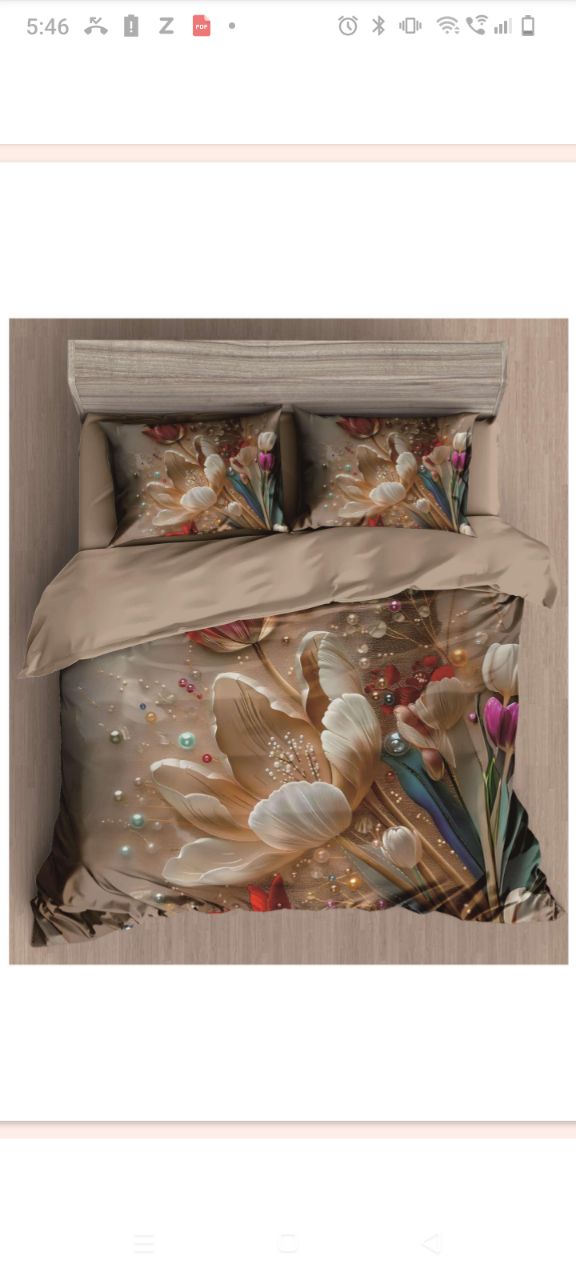 11d Print 3psc Bedsheet Set view 8