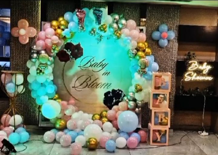 Baby Shower Balloon Decoration