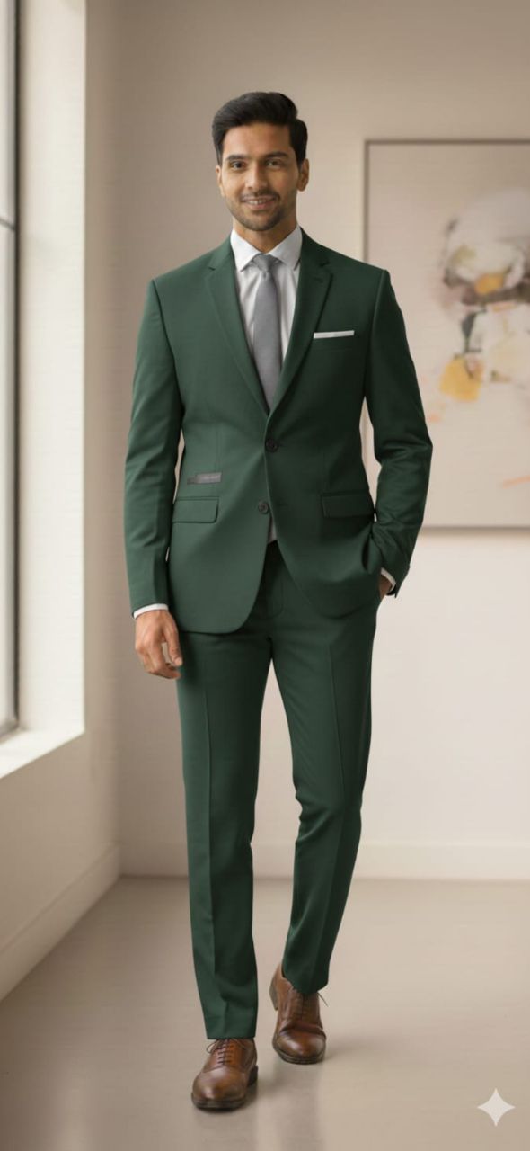 Green Formal Suit