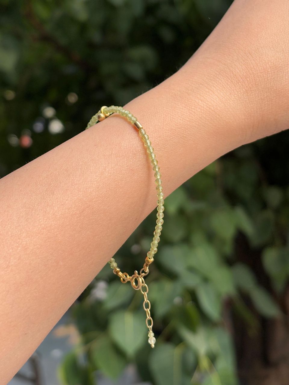 Peridot Bracelet view 2