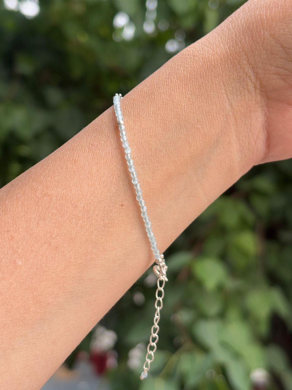 Aquamarine Bracelet view 2