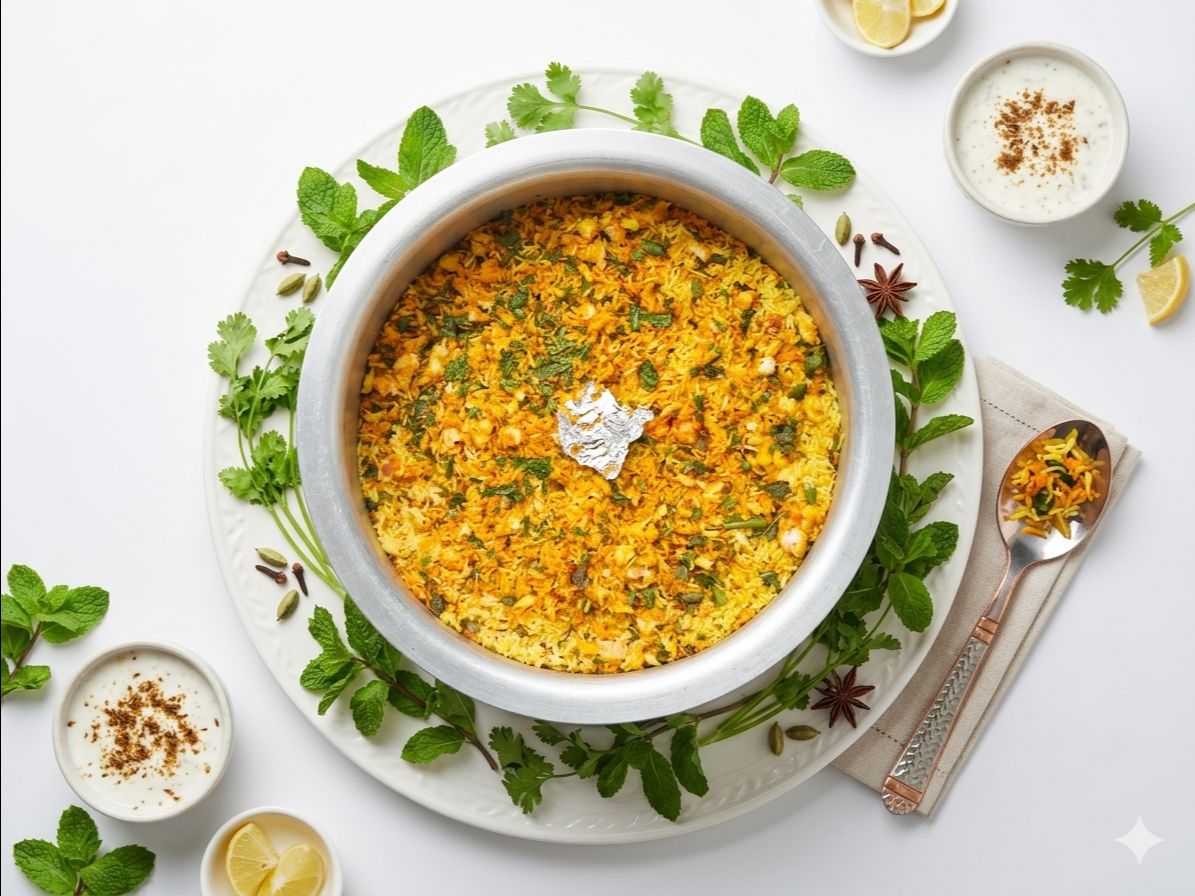 Veg Biryani - Mamta Tiffin Service