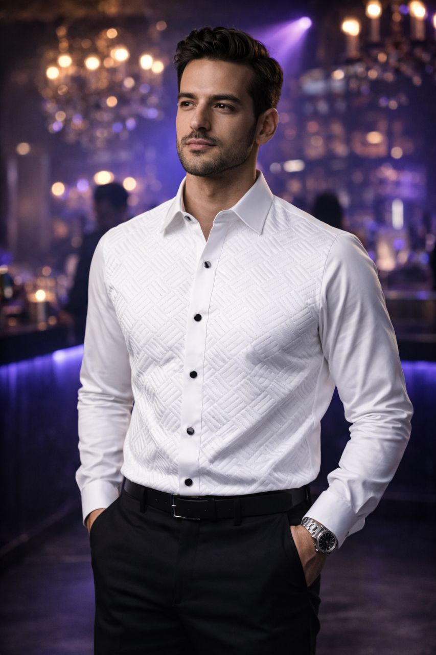 White Club Wear Shirt