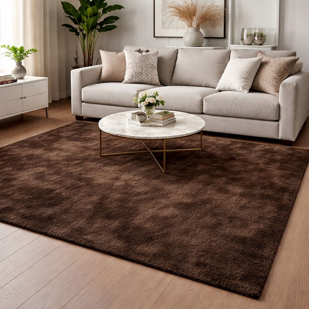 Super Soft Rabbit Fur Carpet, size 6* 9 feet view 5