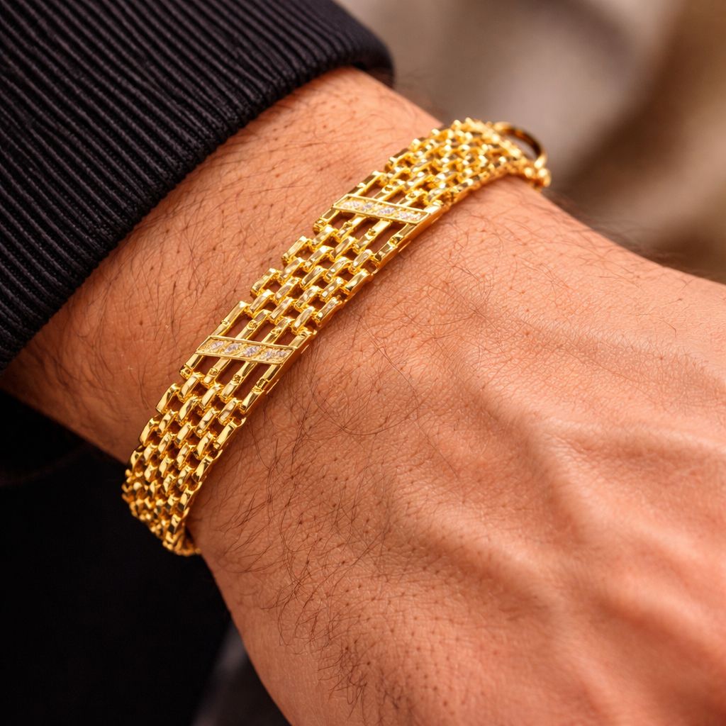 Golden Stone Bracelet view 2