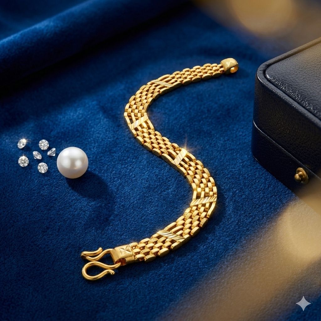 Golden Stone Bracelet view 3