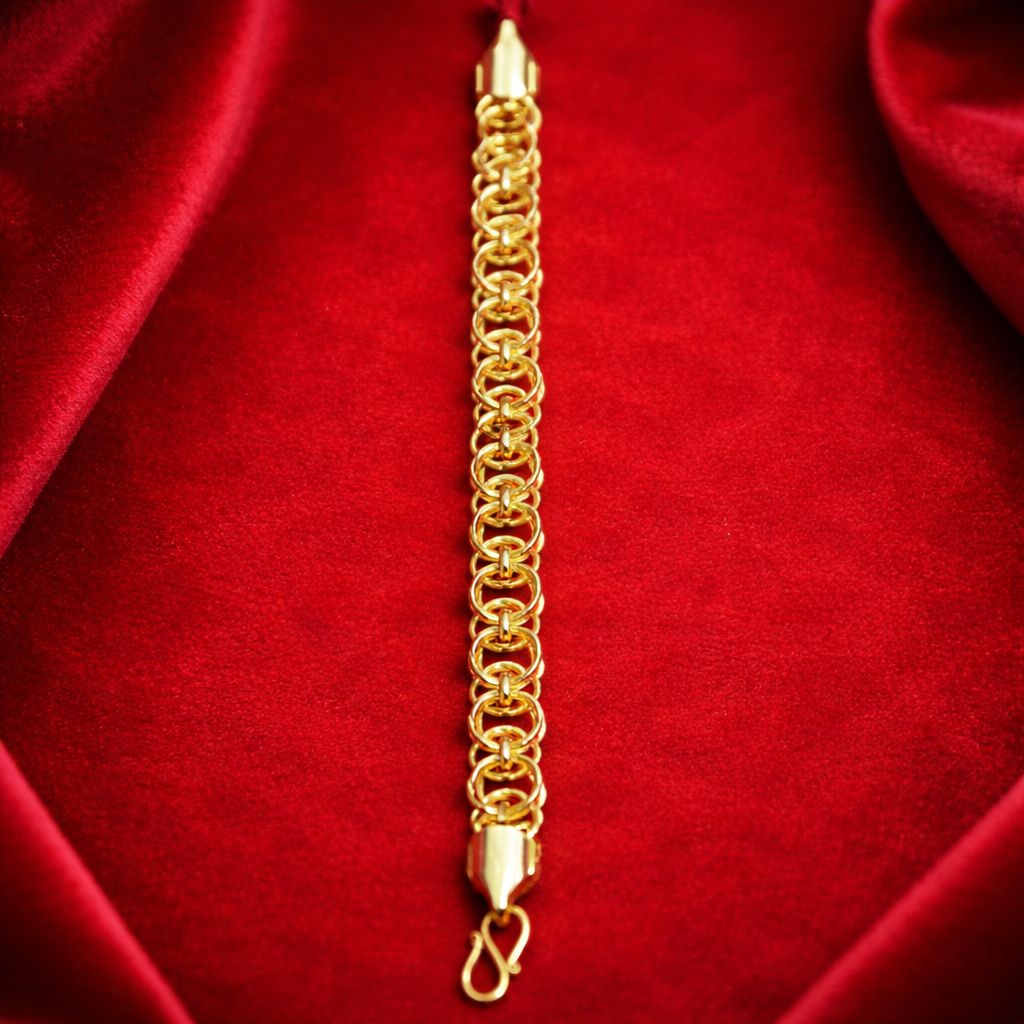 Gold Chain Bracelet view 2