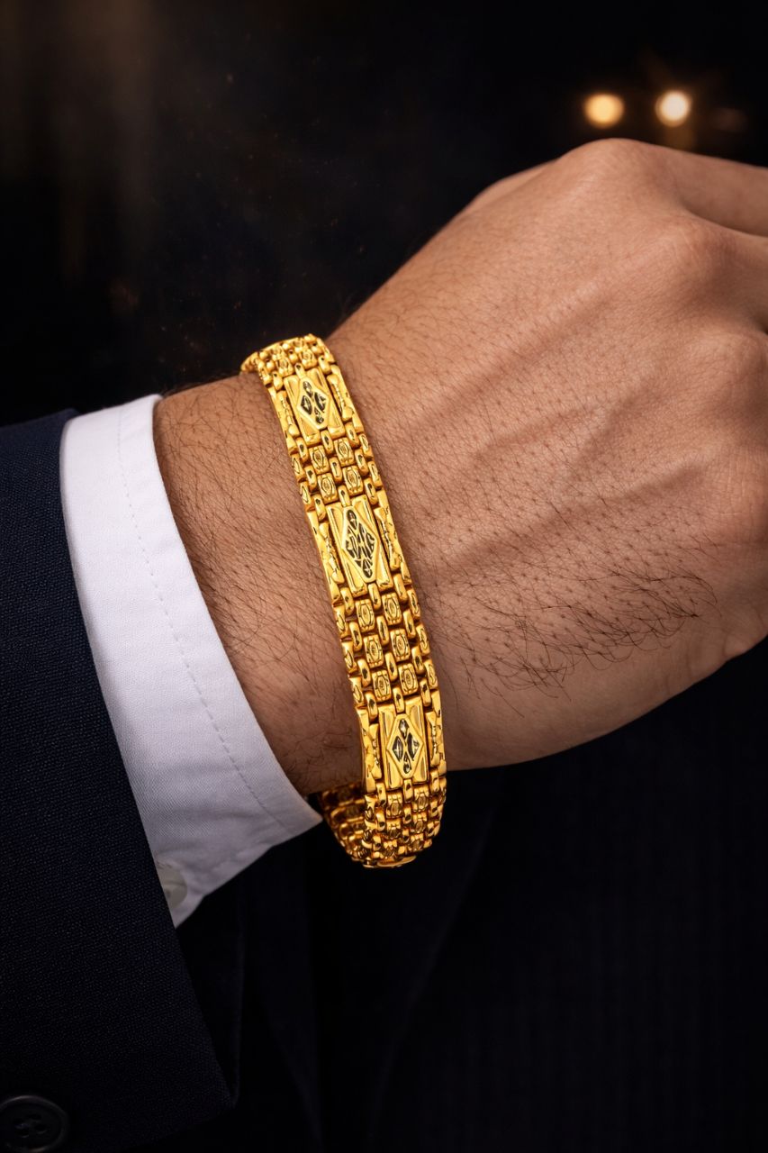 Elegant Gold Bracelet 2 view 3
