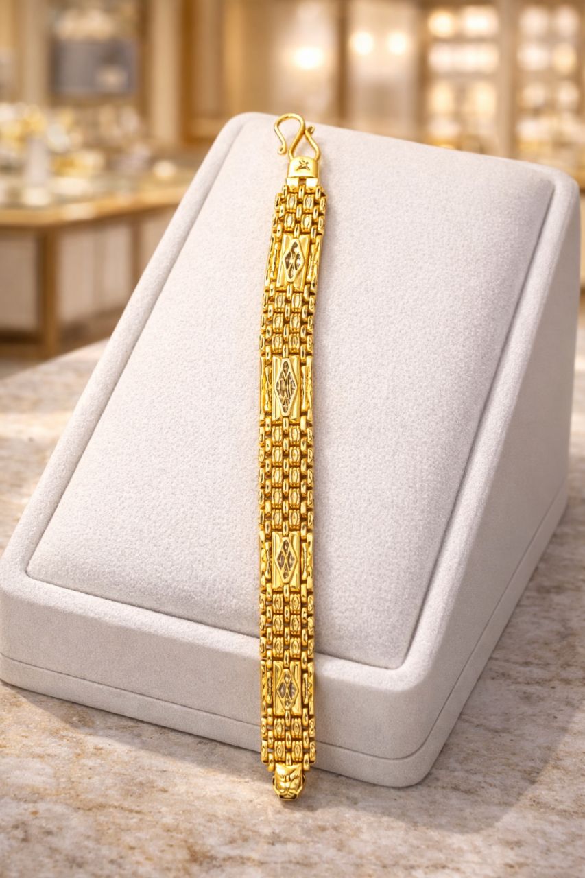 Elegant Gold Bracelet 2 view 2