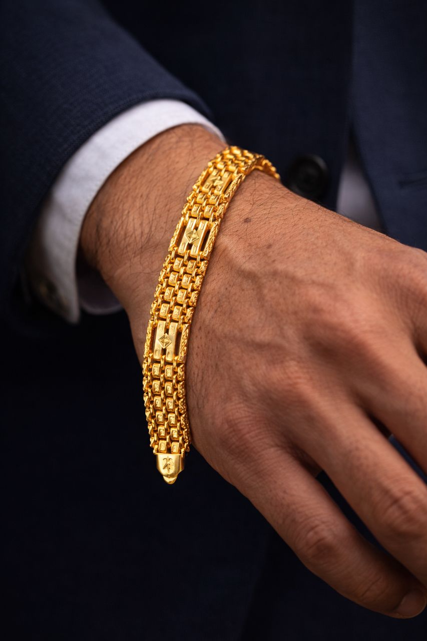 Gold Bracelet by Aviraam view 2
