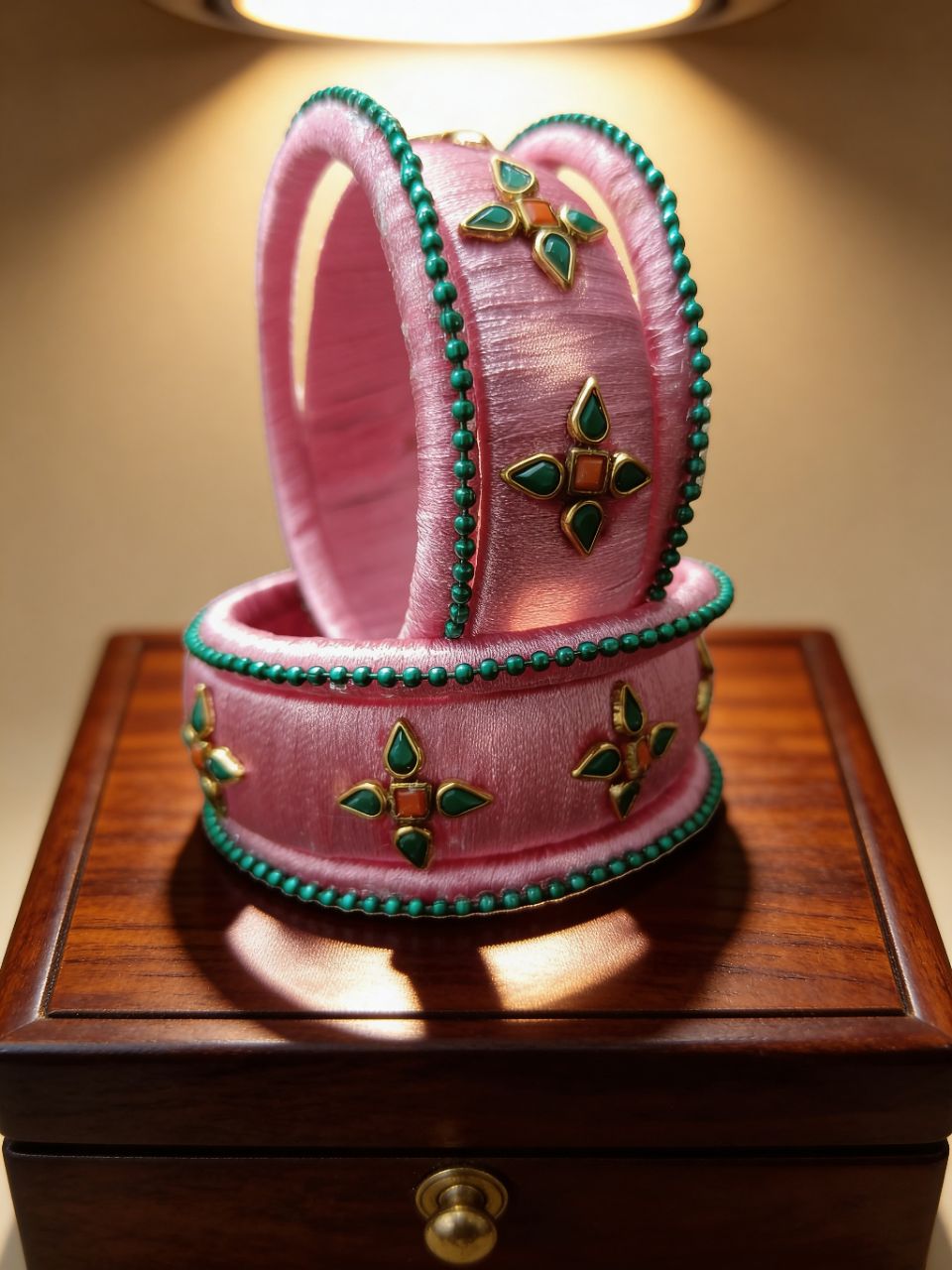 Vibrant Pink Bangles