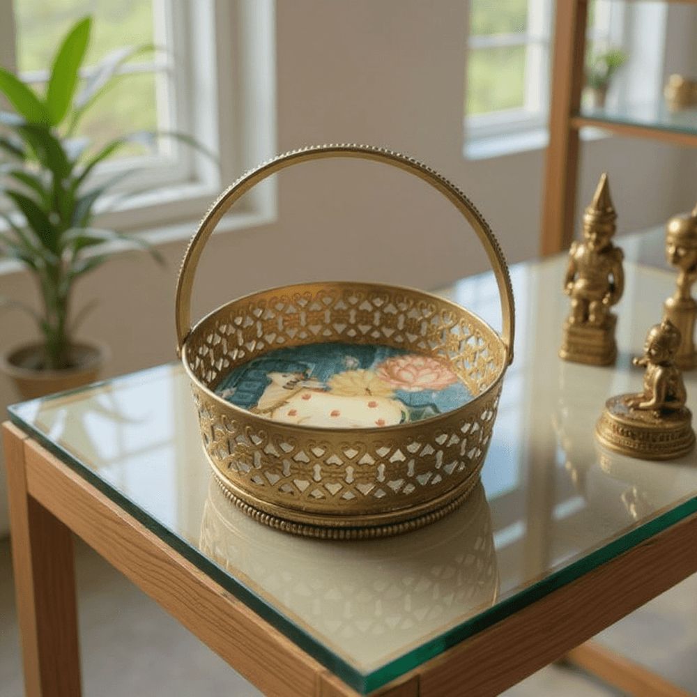 Decorative Pooja Thali