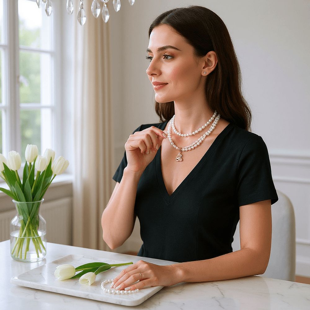 Elegant Pearl Necklace