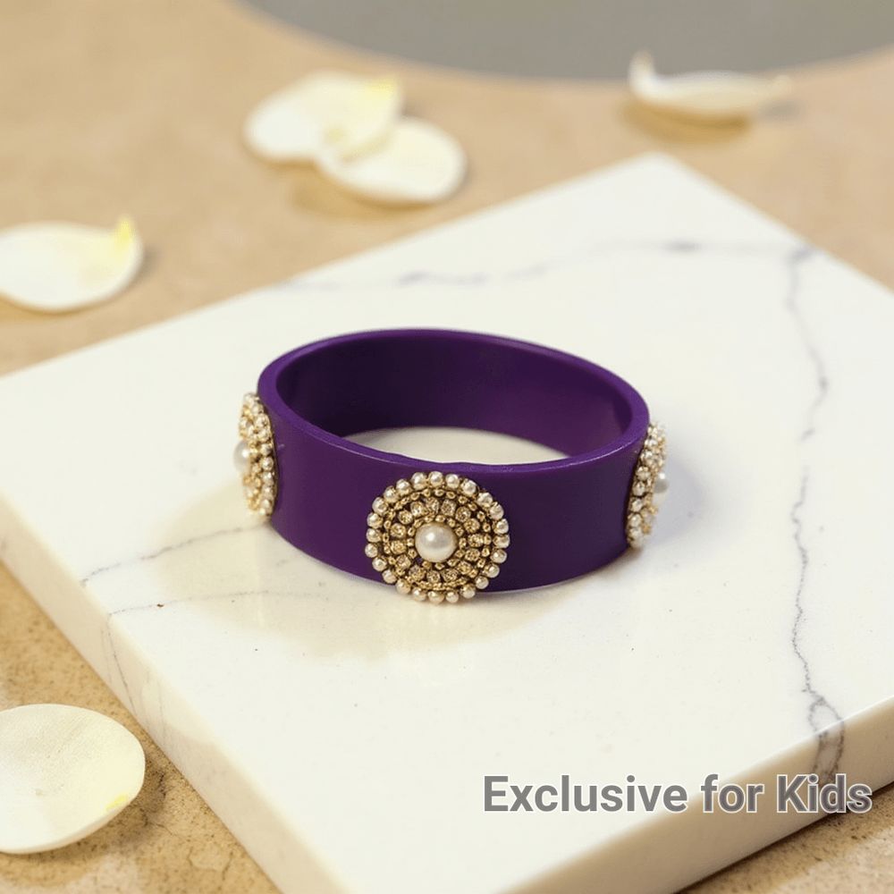 Purple Decorative Bracelet for Kids