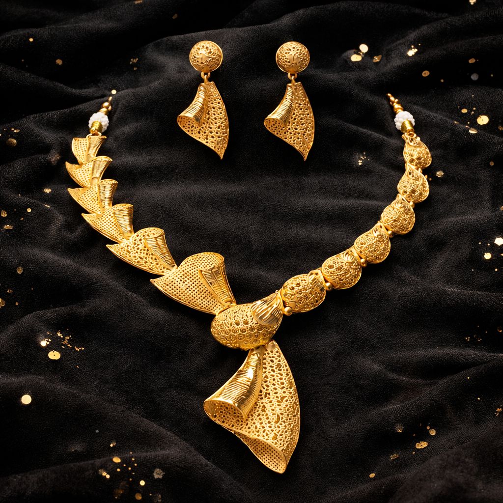 Gold Plated Necklace Tb view 3