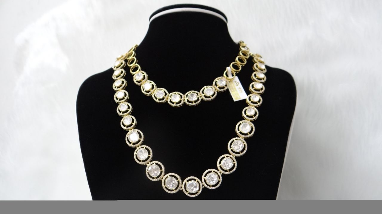 The Diamond Polki Collection (925 Silver) view 3