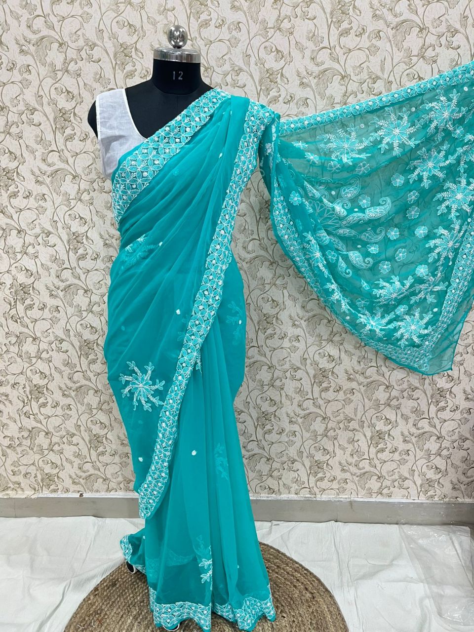 Chikankari Saree