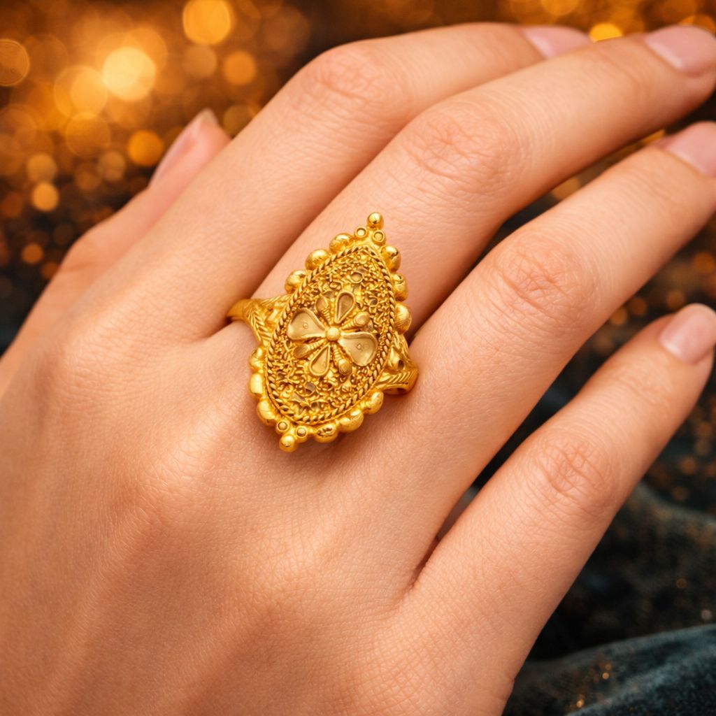 Aviraam Gold Ring 01 view 2