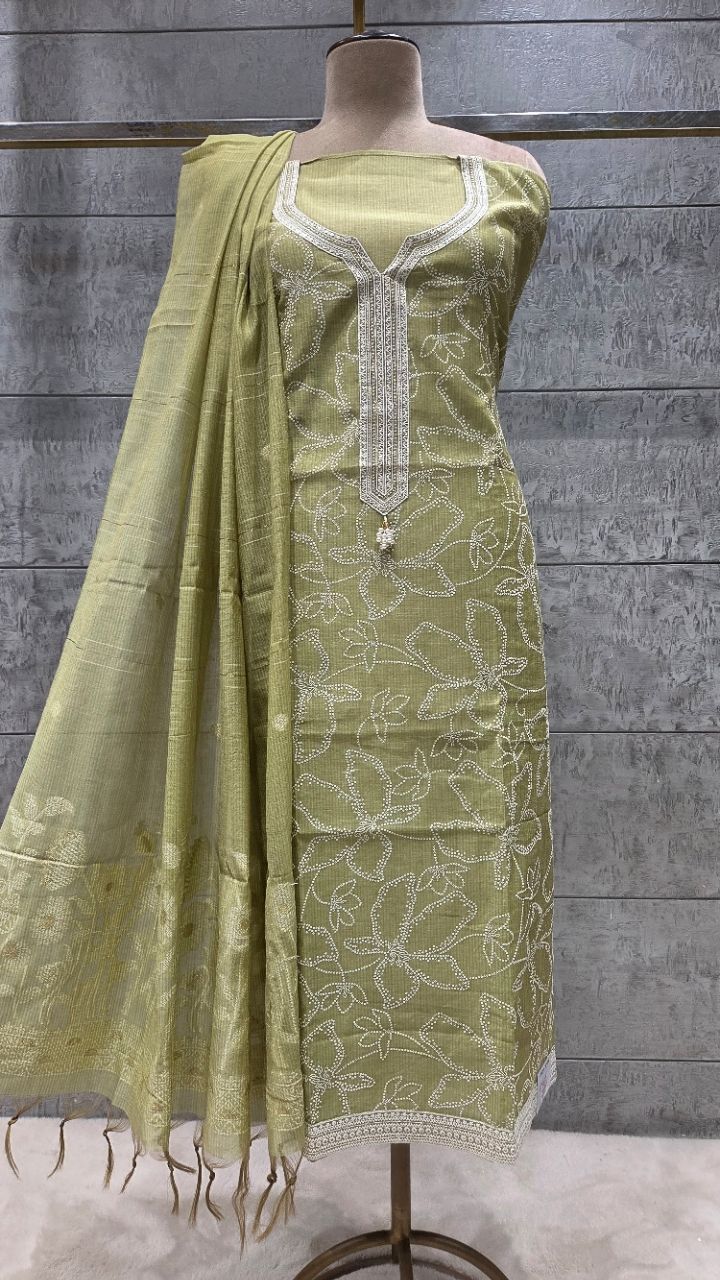 Unstitched Suit ...Fabric.. view 2