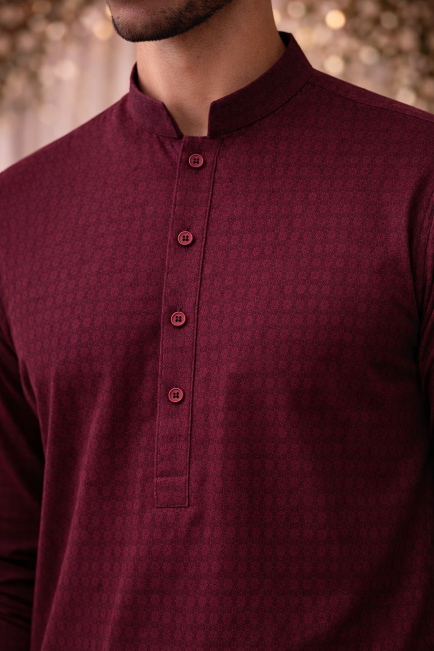 Luxury Textured  Kurta view 2