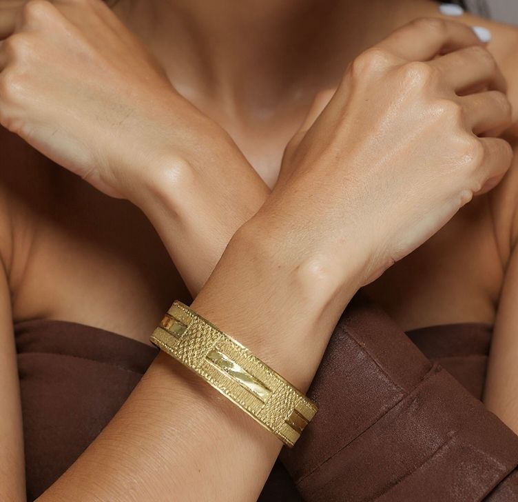 Classic Gold Bangles view 3