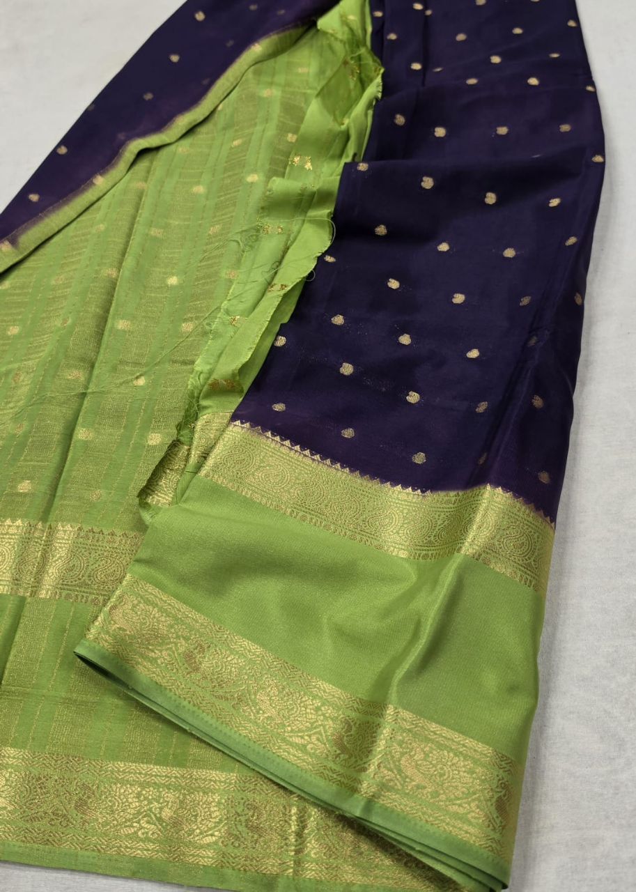 Elegant Satin Sari