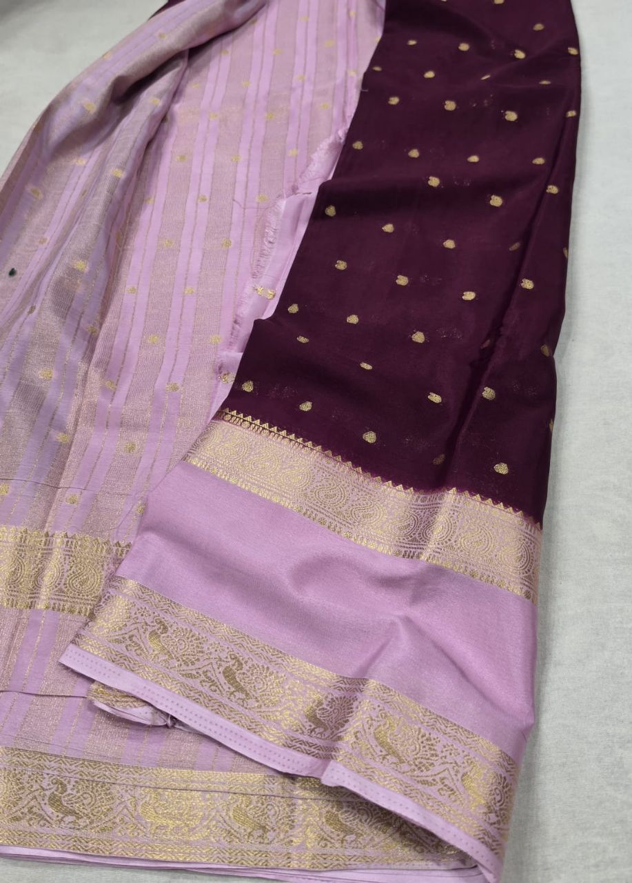 Semi Mysore Silk Sarry