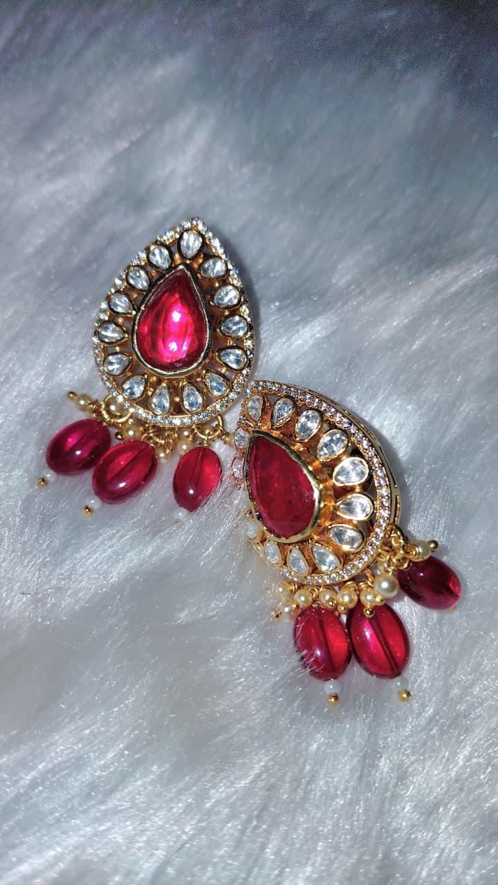 The Crimson Teardrop Collection (925 Silver) view 3