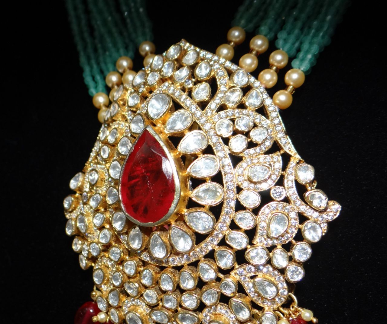 The Crimson Teardrop Collection (925 Silver) view 2
