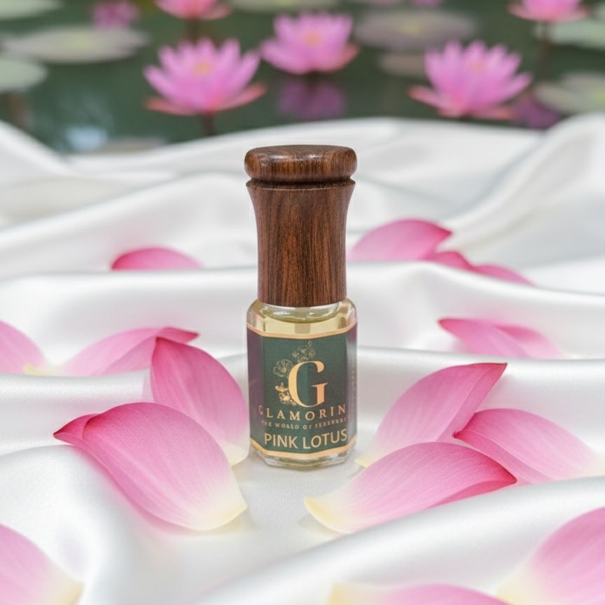 Pink Lotus Ittar By Glamorini view 2