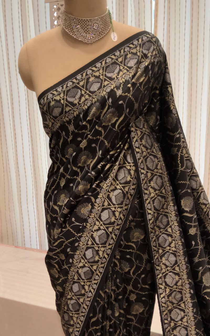 Banarsi Silk Saree view 7