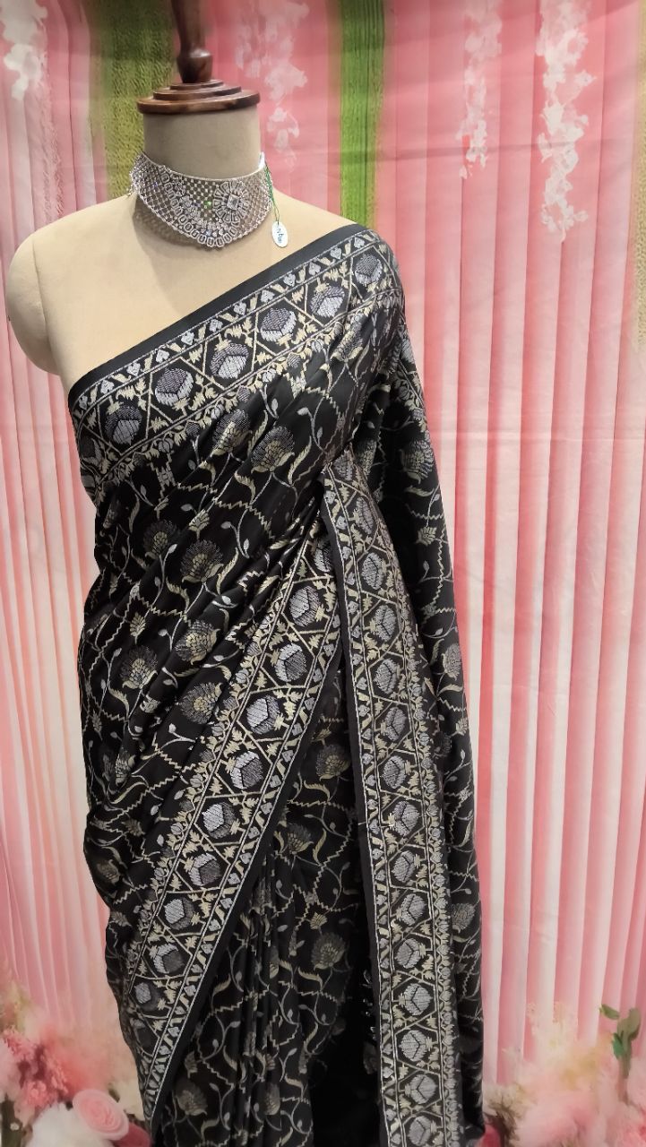 Banarsi Silk Saree view 5