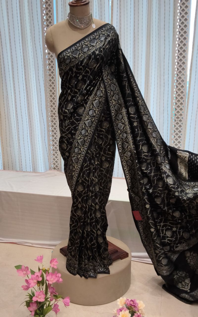 Banarsi Silk Saree view 9
