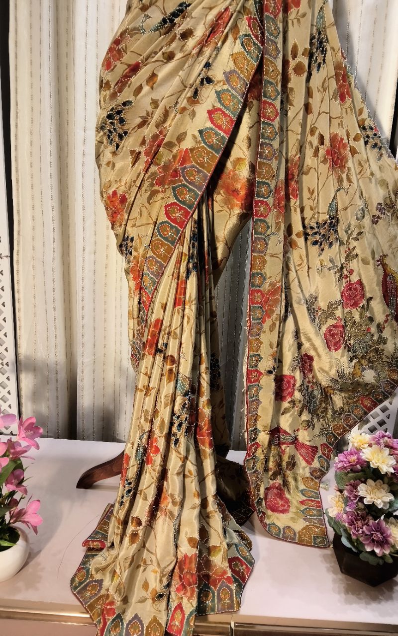 Designer Silk Saree view 6