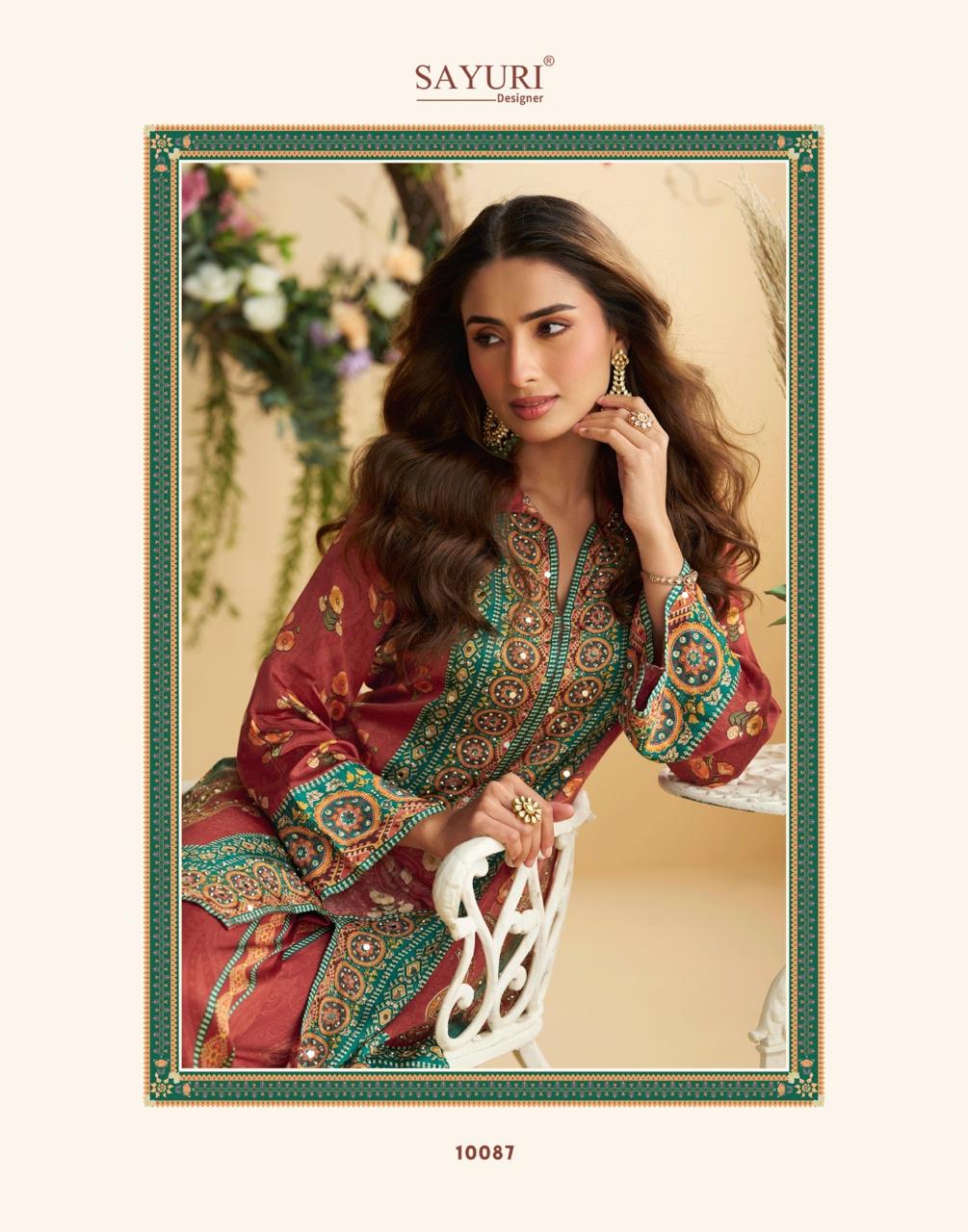 Ethnic stitched Cord Suit HC 2428 view 3
