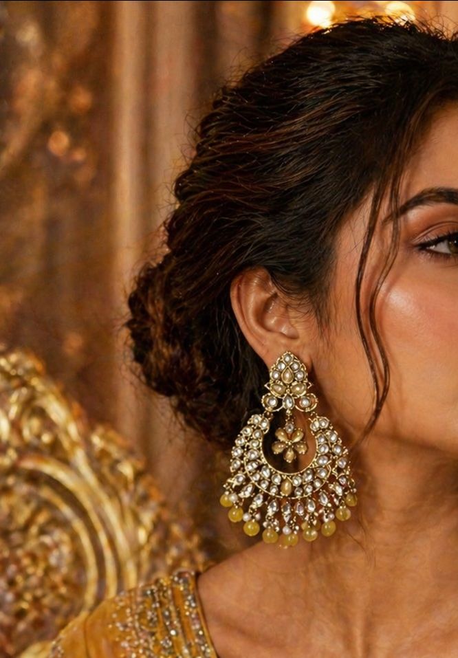 Traditional Indian Earrings view 2