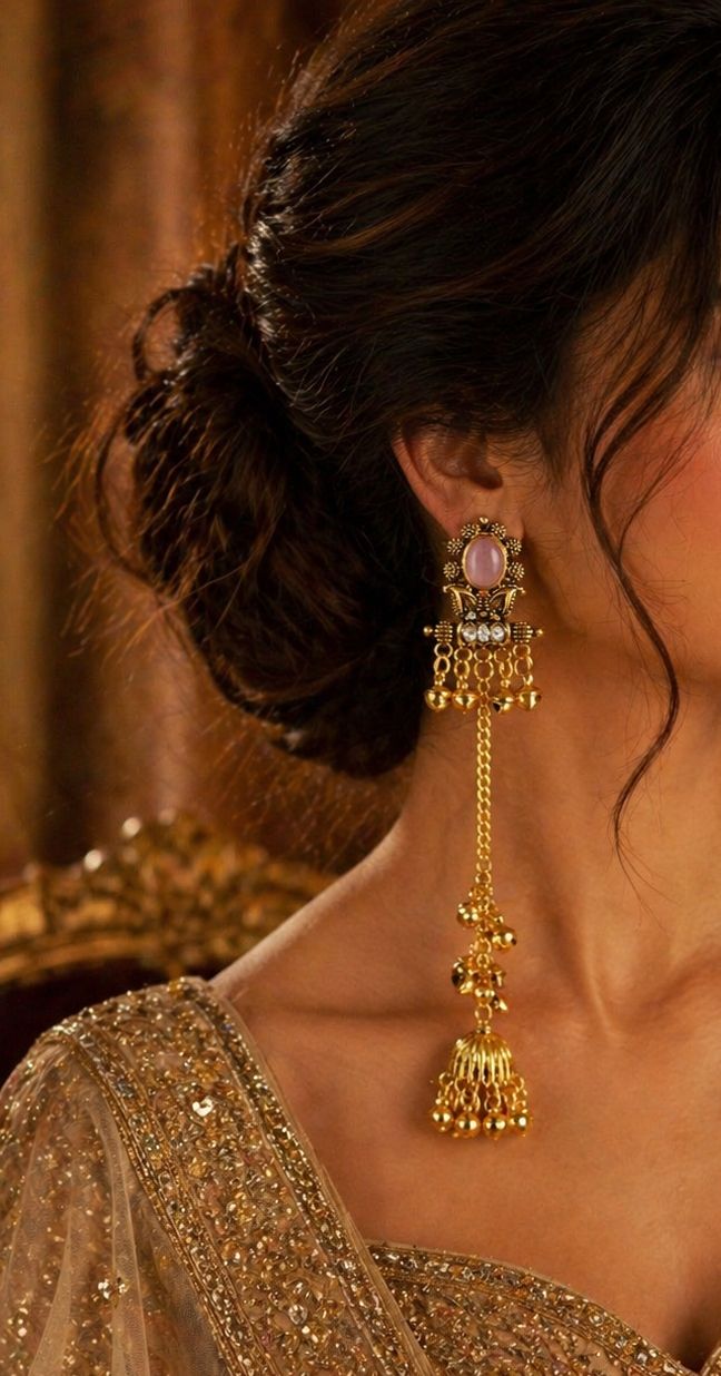 Traditional Kashmiri Earring view 2