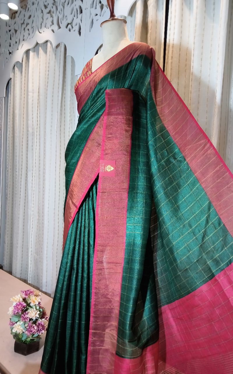 Designer Silk i Saree view 6