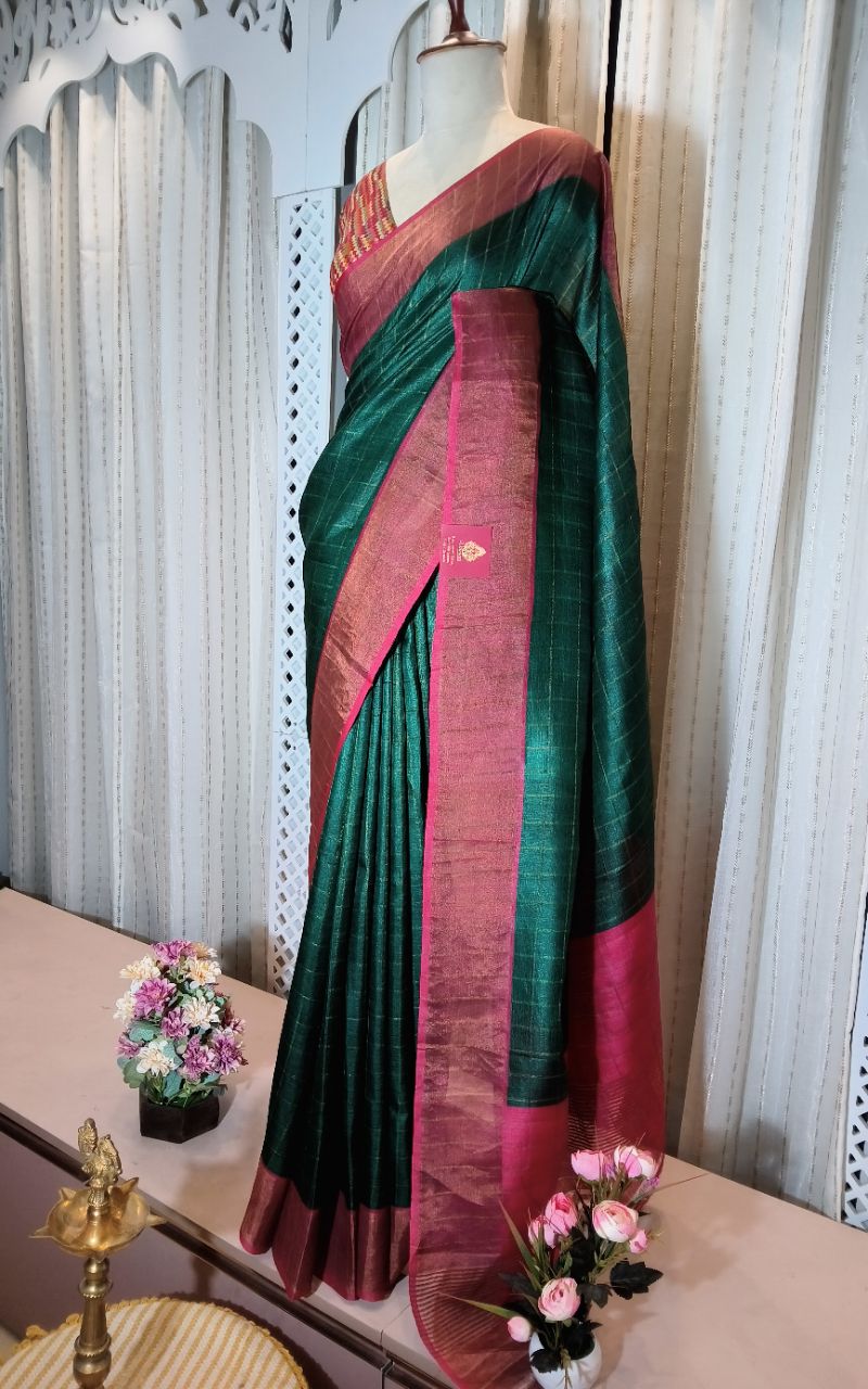 Designer Silk i Saree view 7