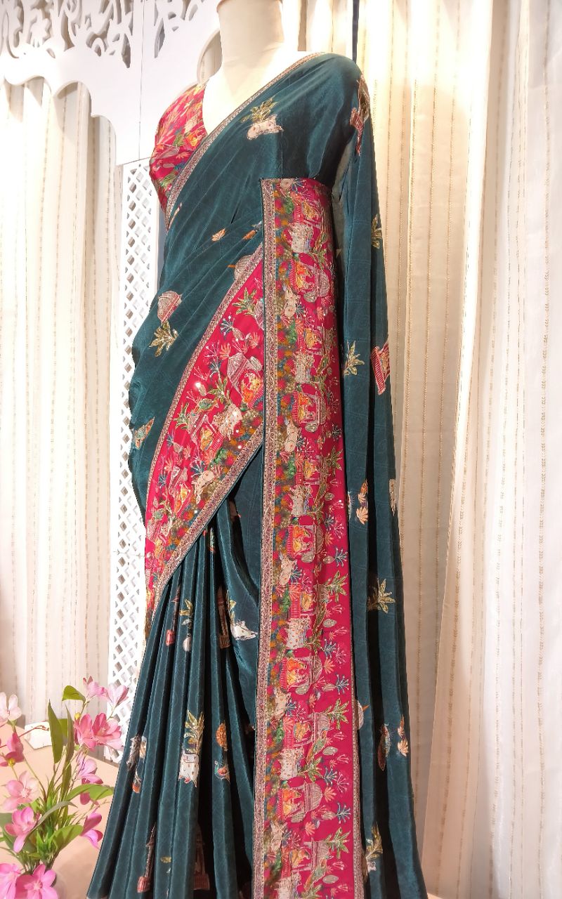 Creep Saree 4 view 6