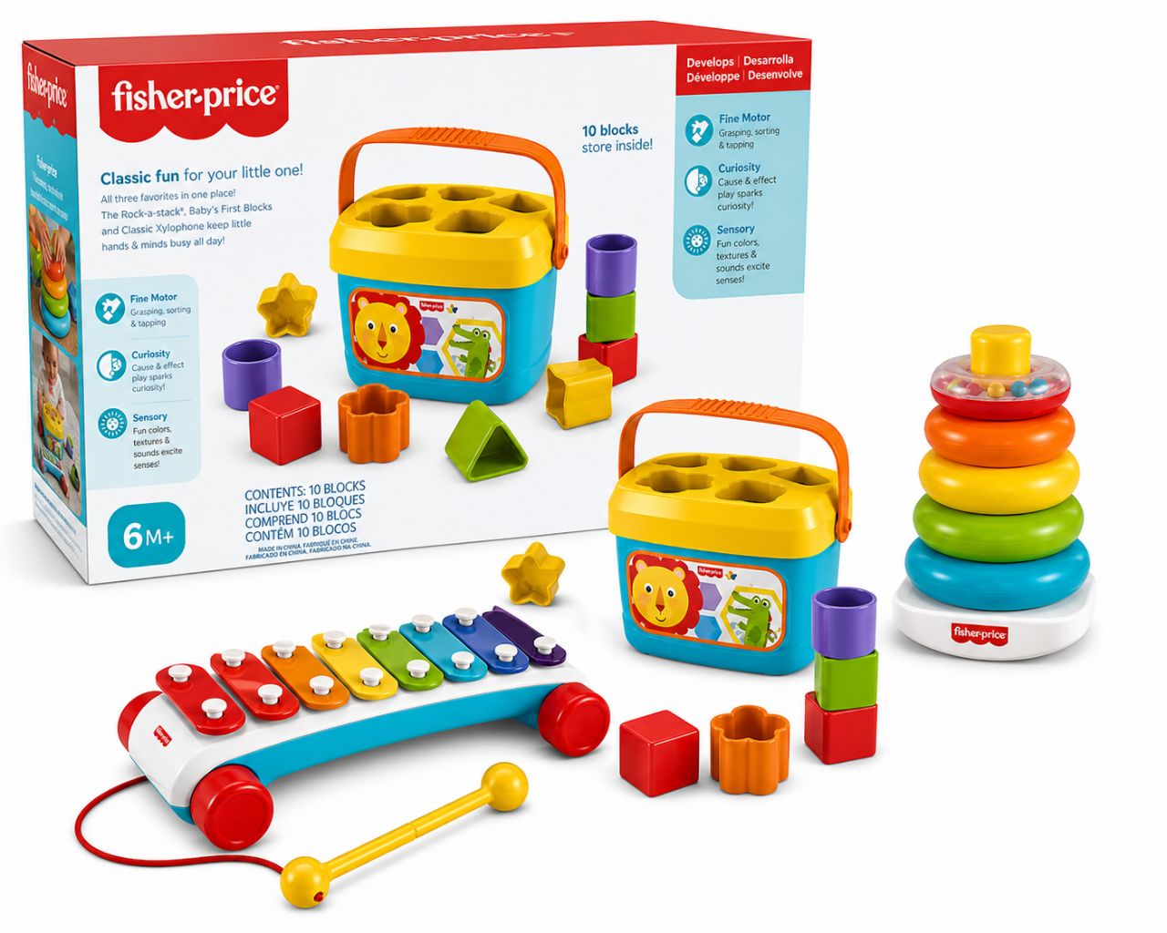 Fisher Price 3 In One Gift Set view 2