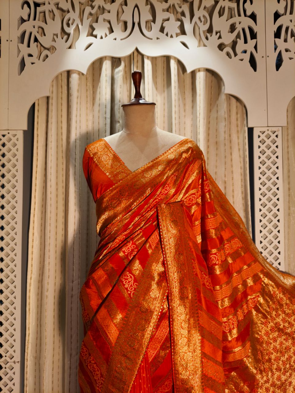 Banarasi Dola silk with full weaving 2 view 8