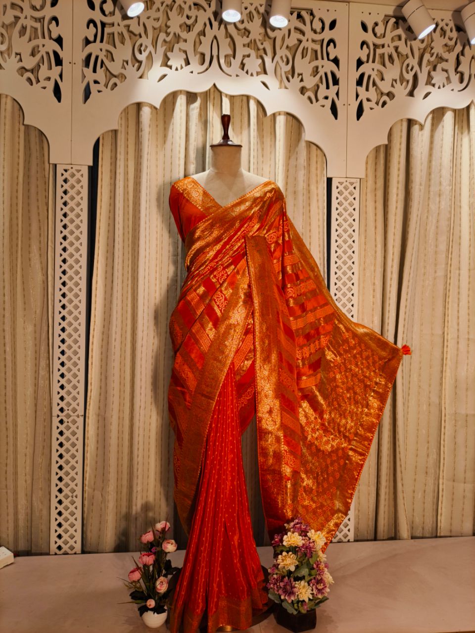 Banarasi Dola silk with full weaving 2 view 10