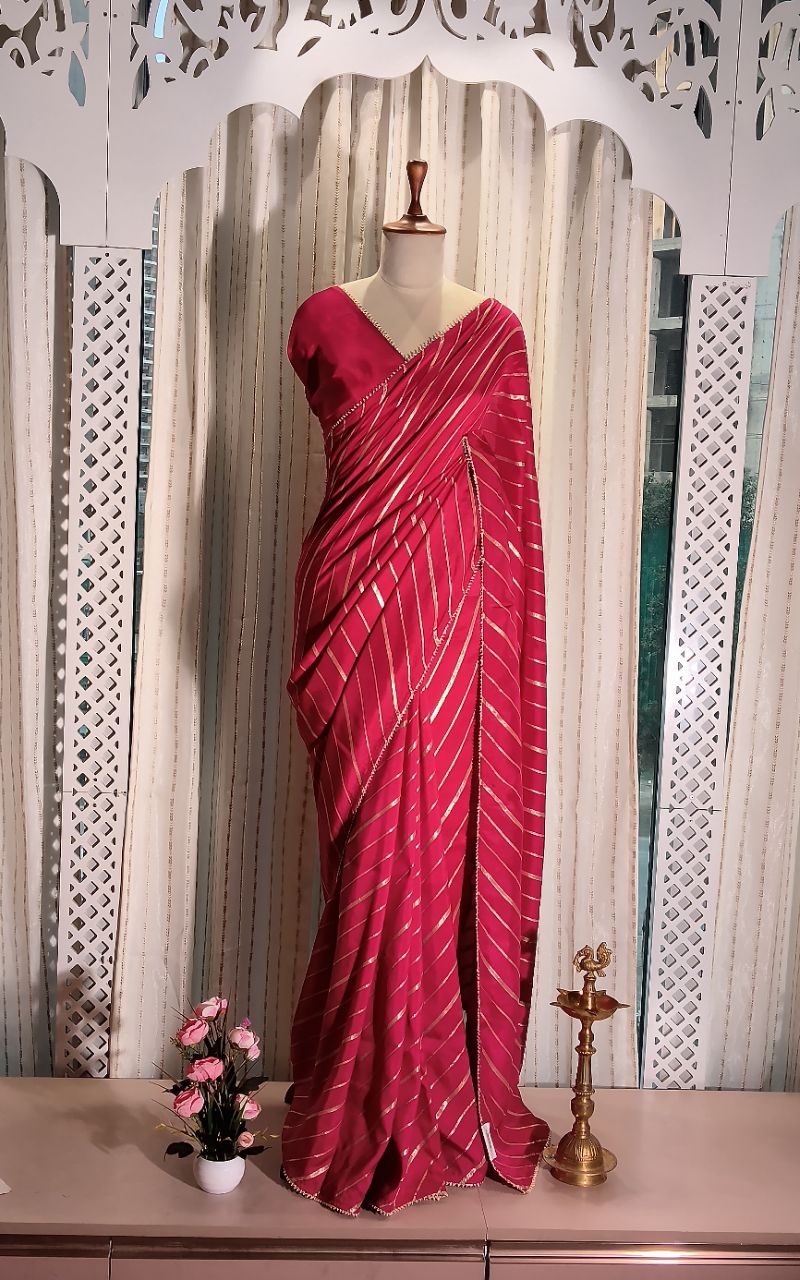Dola Silk Saree view 3