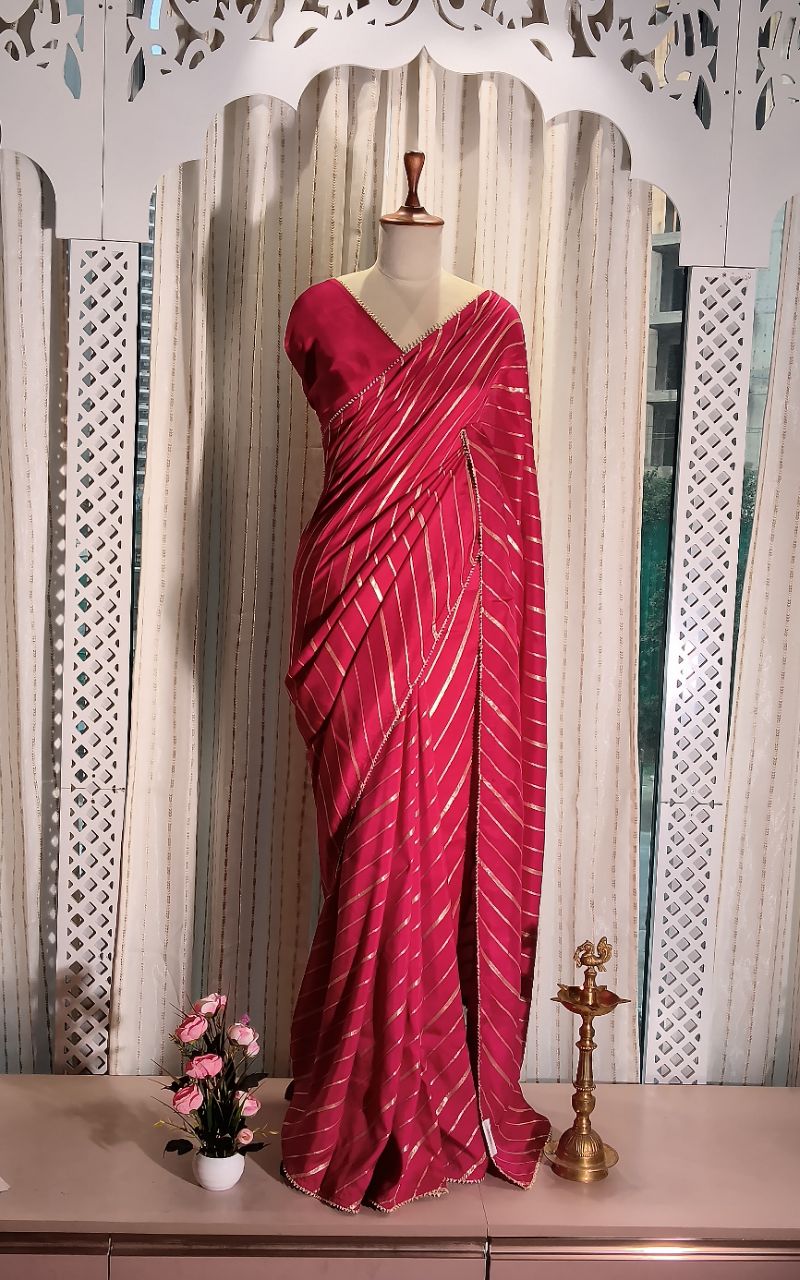 Dola Silk Saree view 4