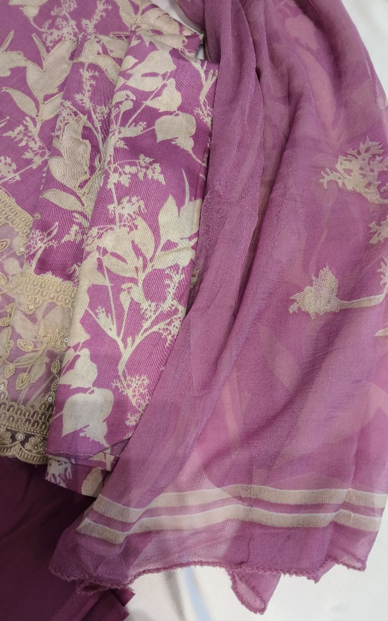 Mal Cotton Print With Embroidery Suit 1 view 5