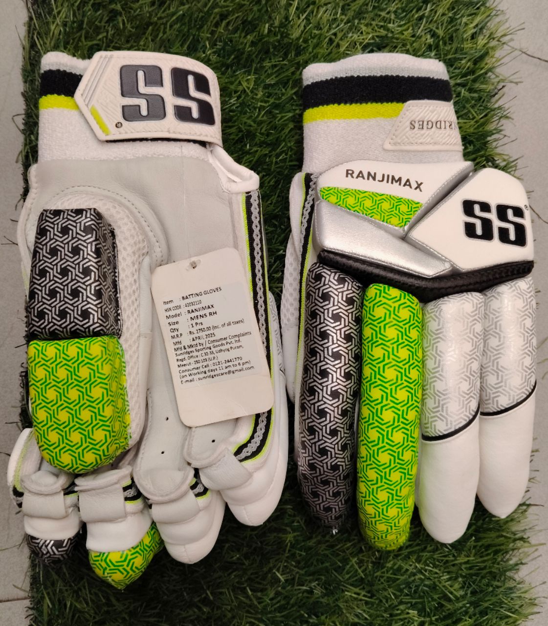 SS Ranjimax Batting Gloves view 2